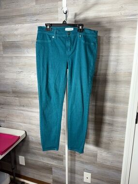 LILA RYAN Women’s Skinny Jeans Teal 2133